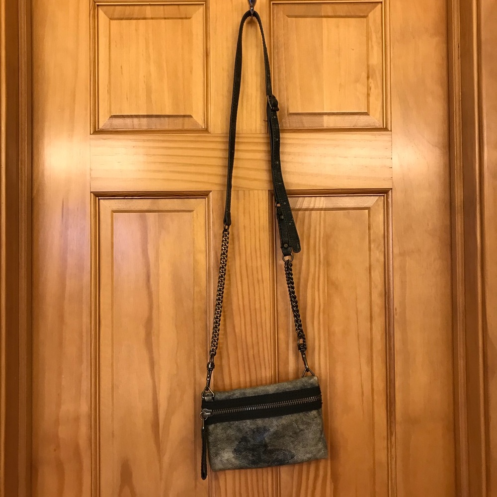 J. Crew Zipper Crossbody Purse